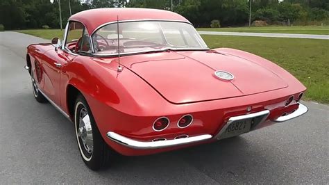 1962 Roman Red Chevrolet Corvette Convertible Youtube