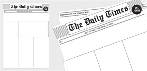 Newspaper article template is a part of a broadsheet that discusses or discriminate a particular news or event in a specific period of time. Old Newspaper Template - PAPERZIP