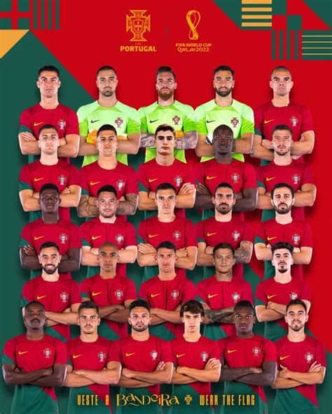 confira a lista de convocados da seleção portuguesa para a copa do mundo 2022 sambafoot br