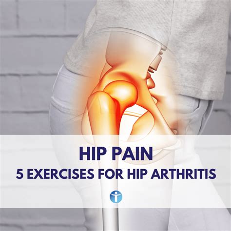 Hip Arthritispain 5 Exercises To Help Physio Logical