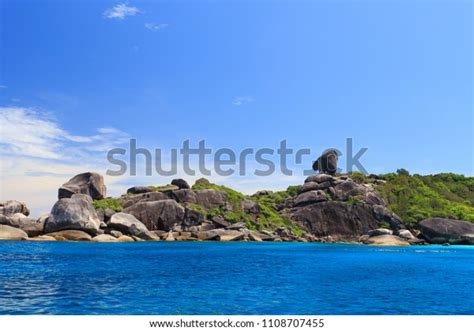 Clear Water Blue Sky Tropical Island Stock Photo 1108707455 Shutterstock