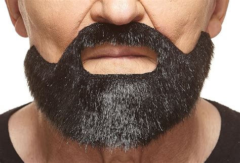 Mustaches Self Adhesive Novelty Short Boxed Fake Beard False Facial Hair Costume