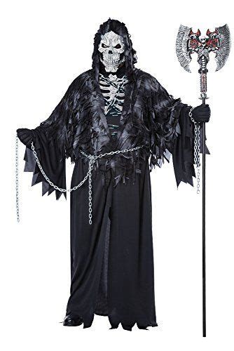 California Costumes Mens Plus Size Evil Unchained Scary Ghost Demon