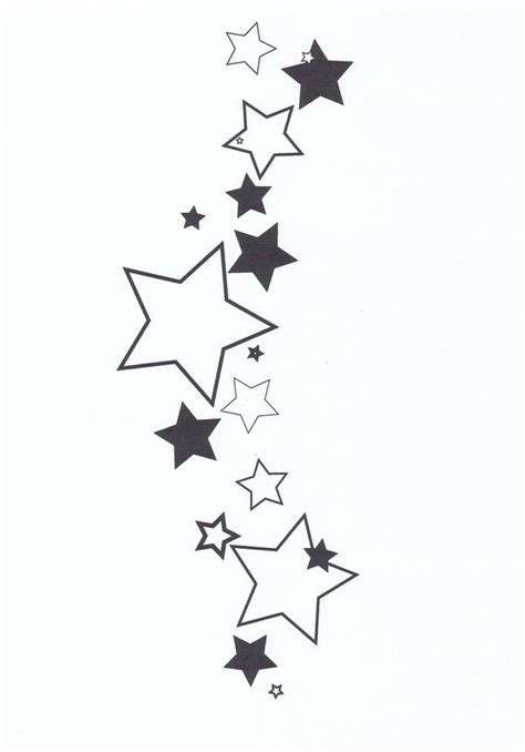 Cluster Of Stars Tattoo Designs Star Tattoo 1 By ~cr416l1ndl3y On