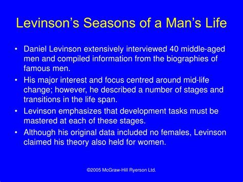Characters of daniel levinson theory seasons of life. PPT - Chapter 16 PowerPoint Presentation - ID:975610