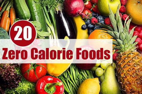 20 Zero Calorie Foods You Should Include In Your Diet Holistic Life