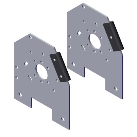 Aluminum Mounting Brackets Pair Carter Scales And Tarps