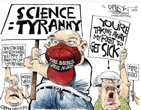 Political Cartoon Us Science Tyranny Open Missouri Protest The Week