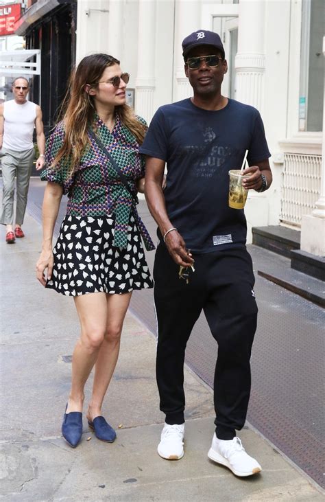 Chris Rock Arm In Arm With Lake Bell As Romance Heats Up