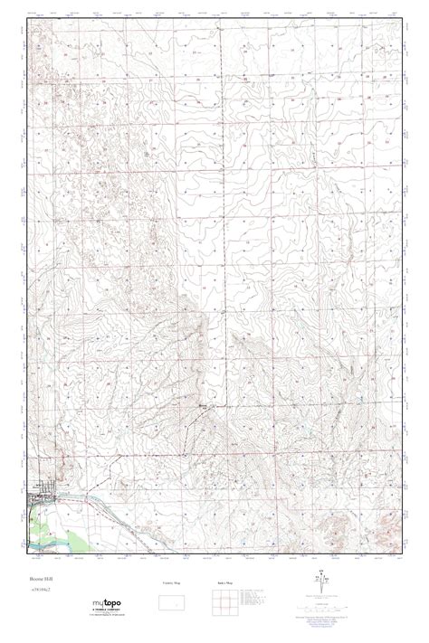 Mytopo Boone Hill Colorado Usgs Quad Topo Map