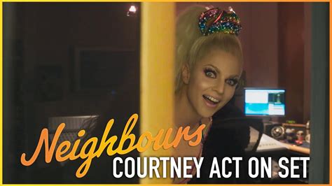 courtney act sings the neighbours theme song youtube