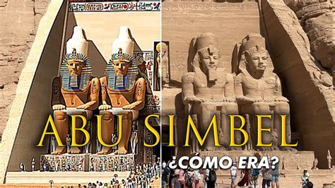 Egipto Virtual Los Templos Tallados De Abu Simbel Youtube