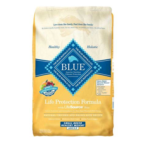 Our 10 puppy food for small breeds. Blue Buffalo Small Breed Healthy Weight Chicken & Brown ...