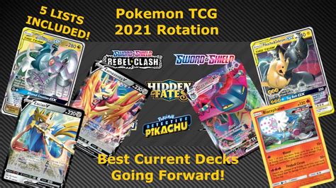 The 10 best pokemon cards box sets. The Best Current Decks Going Forward! (w/ Deck Lists) - Pokemon TCG 2021 Rotation - YouTube