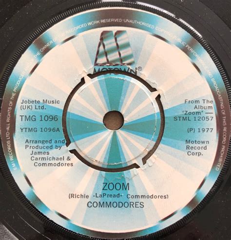 Commodores Zoom 1977 Vinyl Discogs