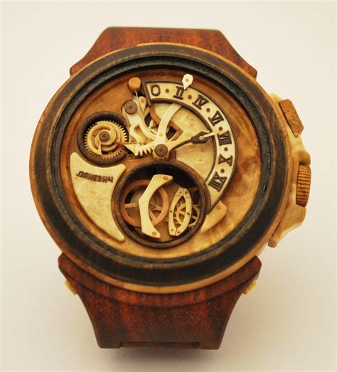 Handcrafted Wooden Wristwatches Valerii Danevych Best Tourbillons