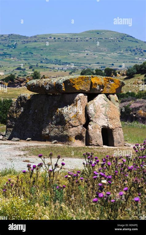 Dolmen Of Sa Coveccada Near Mores Megalithic Culture 3000 To 600 Bc