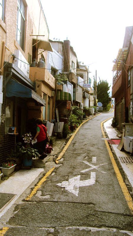 Busan Typical Old Street In Busan South Korea By Lubo Jurik South
