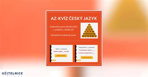 Produkt Az KvÍz český Jazyk