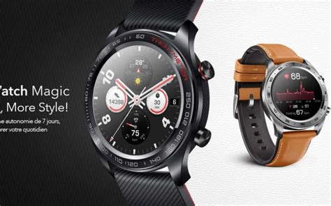 Buy huawei honor watch magic smart watch at cheap price online, with youtube reviews and faqs, we generally offer free shipping to is the screen of huawei honor watch magic smart watch always on? Montre connectée Honor Magic Watch, GPS, Altimètre ...