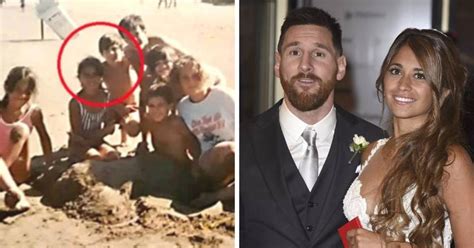 Seven Never Before Seen Pictures Of Lionel Messi And His Girlfriend