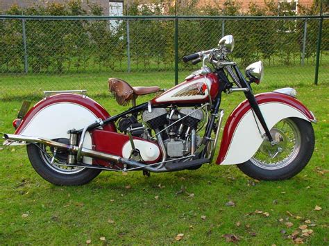 Indian 1947 Chief 1200 Cc 2 Cyl Sv Yesterdays