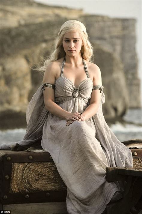 Game Of Thrones Emilia Clarke Talks Sex Scenes Daily Mail Online