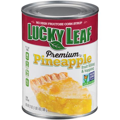 Lucky Leaf Pineapple Pie Filling, 21 oz - Walmart.com - Walmart.com