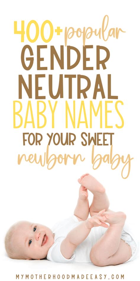 Unique Unisex Names That You Ll Want To Name Your Next Baby Artofit