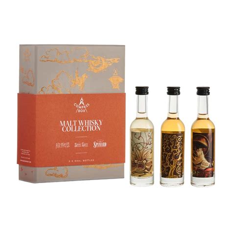 Compass Box Malt Whisky Collection 3 X 50 Ml Norfolk Wine And Spirits