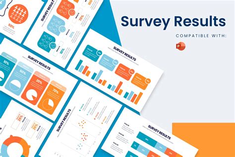 Survey Results Powerpoint Template Presentation Templates Creative