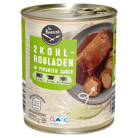 La Finesse Kohlrouladen in pikanter Sauce 800 g ALDI SÜD