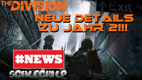 The Division News Jahr 2 Neue Infos Zusatz Patches Neue Sets