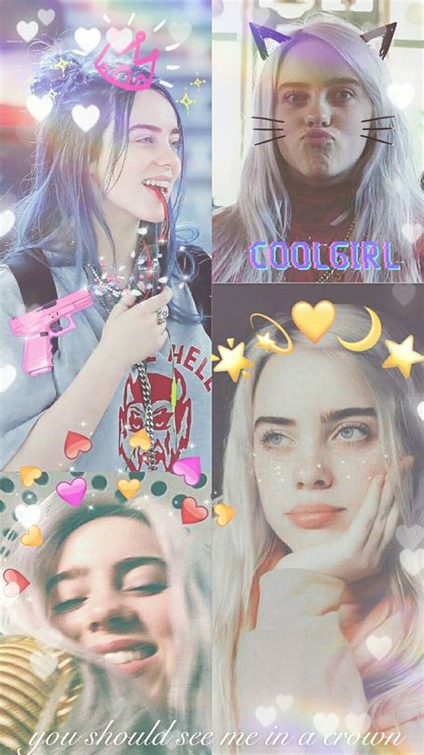 Download Aesthetic Billie Eilish Cute Aesthetic Collage Wallpaper