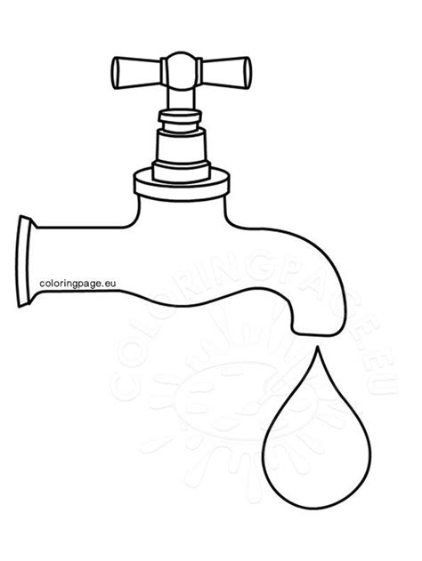 (change file name if you like) save in: Illustration Dripping Water Faucet - Coloring Page