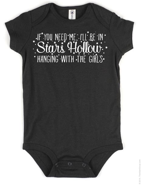 Gilmore Girls Onesie Or Kids Shirt If You Need Me Ill Be In Stars
