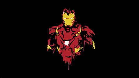 Iron Man Minimal Iron Man Superheroes Minimalism Minimalist Artist