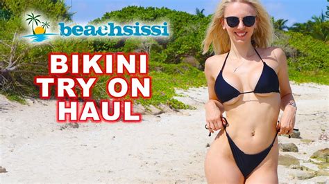 Bikini Haul 2022 Beachsissi Anastasiia Zhurbenko YouTube
