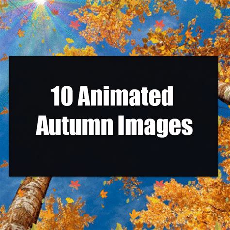 10 Animated Autumn Images