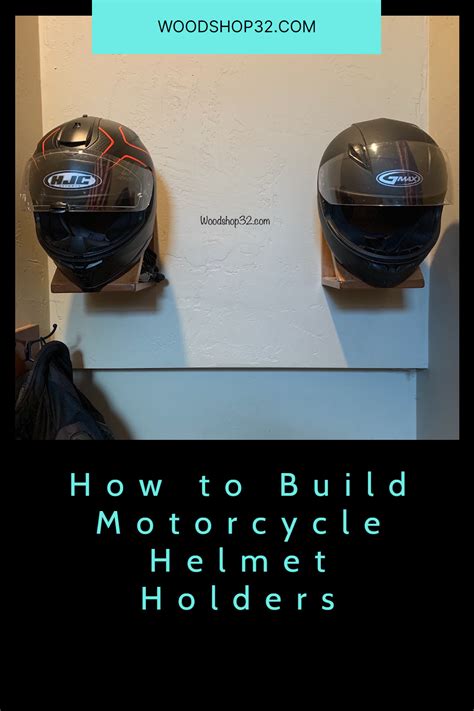 Diy Motorcycle Helmet Holders Motorcycle Helmets Diy Motorcycle