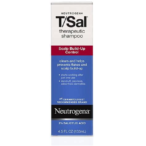Neutrogena Tsal Therapeutic Shampoo Scalp Build Up Control 45 Oz 6