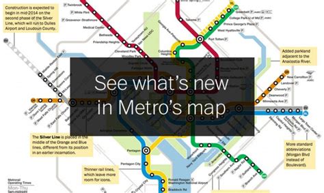 Metro Tries To Market Its New Silver Line Metro Map New Metro Map Map