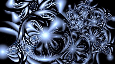 Black and Silver Abstract HD Wallpaper | Background Image | 1920x1080