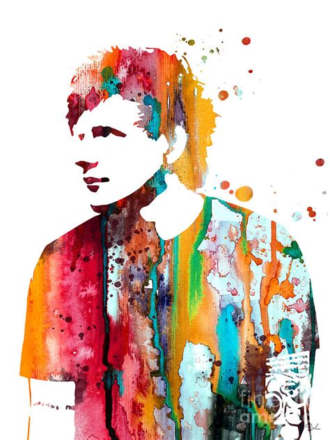 Looking for the best ed sheeran wallpapers? Ed Sheeran Painting by Luke and Slavi