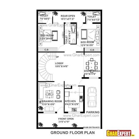 Check spelling or type a new query. House plan of 30 feet by 60 feet plot 1800 squre feet ...