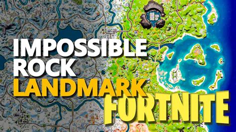 Impossible Rock Fortnite Location Youtube