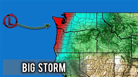 Big Storm For The Pacific Northwest Youtube