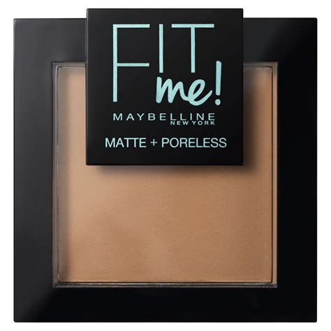 Maybelline Fit Me Matte Poreless Powder Caramel X