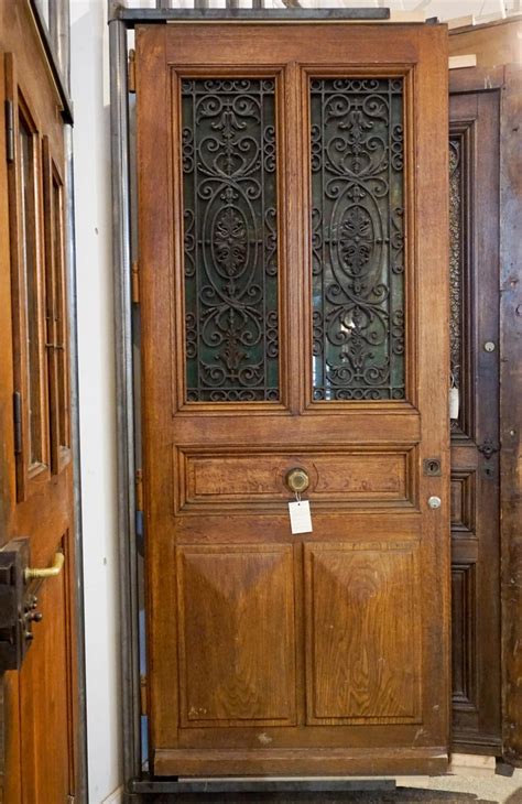Ornate Antique Oak Door At 1stdibs