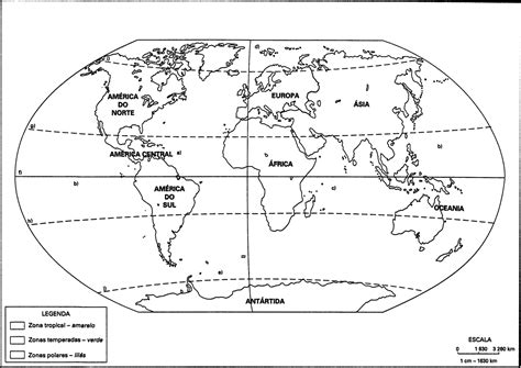 Geografia Fundamental RegionalizaÇÃo Pelas Zonas ClimÁticas Da Terra